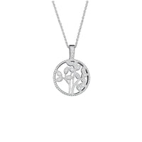 Trees of Life Necklace (Silver)