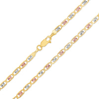 Tri-Color Star Dc Valentino Bracelet (14K) Popular Jewelry New York