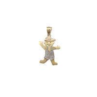 Tri-Tone Little Boy Pendant (14K) Popular Jewelry New York