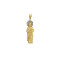 Two-Tone Saint Jude Pendant (14K) Popular Jewelry New York