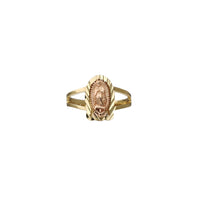 Two-Tone Virgin Mary Ring (14K) Popular Jewelry New York