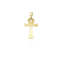 Two-Tone Cuban Ankh Pendant (14K) New York Popular Jewelry