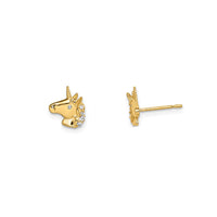 Unicorn Stud Earrings (14K)