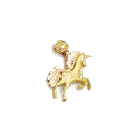 Galloping Unicorn Pendant (14K) Popular Jewelry New York