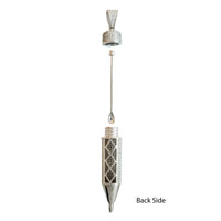 CZ Secret Storage Pencil With Scoop (Sterling Silver) - Popular Jewelry