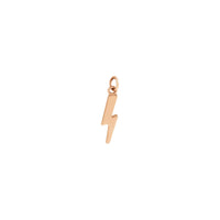 Lightning Pendant rose (14K) front - Popular Jewelry - New York