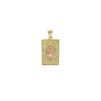 Divine Child Rectangular Pendant (14K)