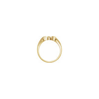 Horseshoe Ring (14K) setting - Popular Jewelry - New York