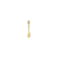 Spatula Pendant (14K) diagonal - Popular Jewelry - New York