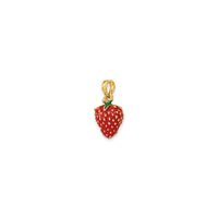 Strawberry Pendant (14K) diagonal - Popular Jewelry - New York