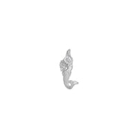 Mermaid Pendant (Silver) front - Popular Jewelry - New York
