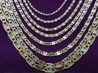 Tri-Gold Valentino Necklace 14K - Lucky Diamond 恆福珠寶金行 New York City 169 Canal Street 10013 Jewelry store Playboi Charlie Chinatown @luckydiamondny 2124311180