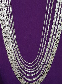 Tri-Gold Valentino Necklace 14K - Lucky Diamond 恆福珠寶金行 New York City 169 Canal Street 10013 Jewelry store Playboi Charlie Chinatown @luckydiamondny 2124311180