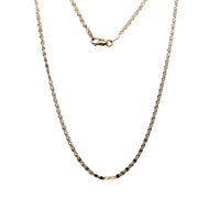 Two-Tone Diamond-Cut Valentino Necklace (18K)