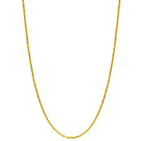 Vines Texture Barrel Chain (24K)