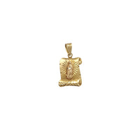 Virgin Mary Scroll Pendant (14K) Popular Jewelry New York