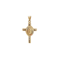 Virgin Mary Cross Pendant (14K) Popular Jewelry New York
