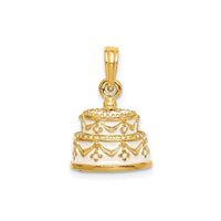Wedding Cake Pendant (14K)