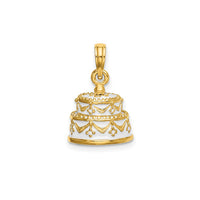 Wedding Cake Pendant (14K)