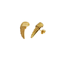 Wing Design Stud Earring (14K)
