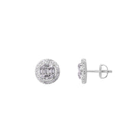 Baguette Diamond Stud Earrings (14K)