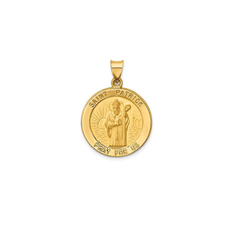 Saint Patrick Medallion Pendant (14K)
