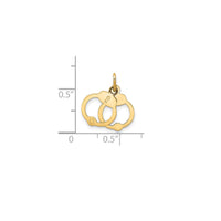 Textured 2-Piece Handcuffs Chams (14K)