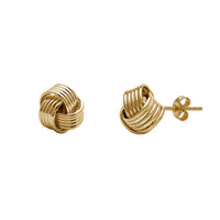 Love Knot Five-Thread Stud Earrings (14K)