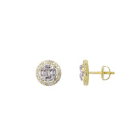 Baguette Diamond Stud Earrings (14K)