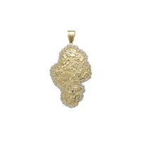 Zirconia Nugget Pendant (14K)