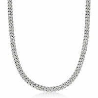 Zirconia Miami Cuban Chain (Silver)