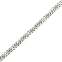 Zirconia Miami Cuban Chain (Silver)