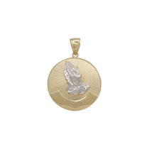 Saint Jude Double Side Medallion Pendant (14K)
