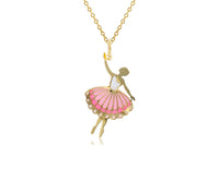 Yellow Gold Ballerina Fancy Necklace (14K)