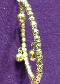 Baby Bell Bangle Bracelet 24K - Lucky Diamond 恆福珠寶金行 New York City 169 Canal Street 10013 Jewelry store Playboi Charlie Chinatown @luckydiamondny 2124311180