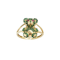 Teddy Bear Ring (14K)
