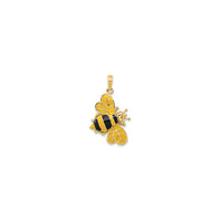 Enamel Bee Charm (14K)