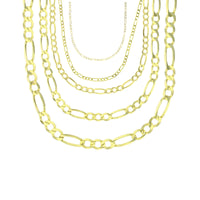 Solid Figaro Chain (14K)