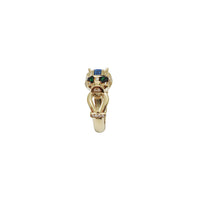 Ornamental Panther Ring (14K)