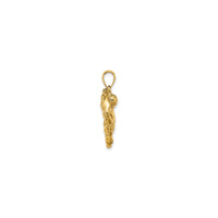 Bodybuilder Waist Up Pendant (14K)