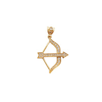 Box and Arrow Pendant (14K)
