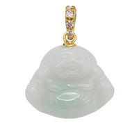 Diamond Jade Pendant (14K)