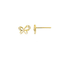 Butterfly Stud Earrings (14K)