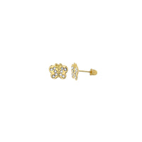 Butterfly Stud Earrings (14K)