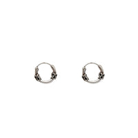 Small Hoop Earrings (Silver)