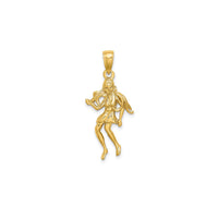 Virgo Zodiac Pendant (14K)