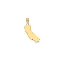 Plain California State Pendant (14K)
