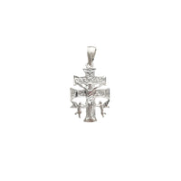 Caravaca Jesus Crucifix Pendant (Silver)