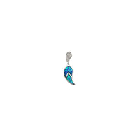 Blue Opal Chakra Pendant (Silver)
