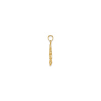 Jumping Cheerleader Pendant (14K)